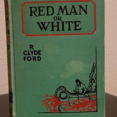 Lot 120: "Red Man or White" Book 1930's