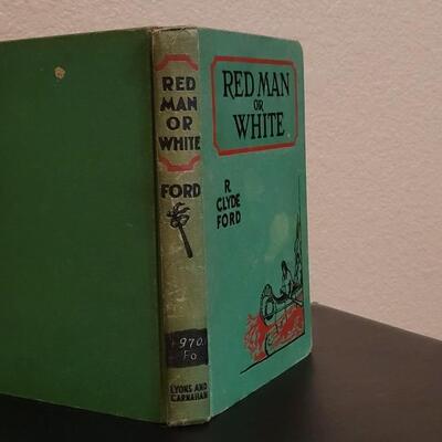 Lot 120: "Red Man or White" Book 1930's