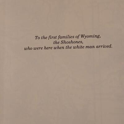 Lot 121: 1989 "Omen of the Hawks" Book