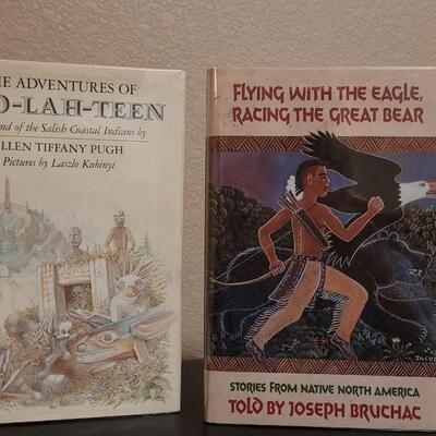Lot 126:"The Adventures of Yoo-lah-teen" and " Flying with the Eagle Racing the Great Bear" Book lot