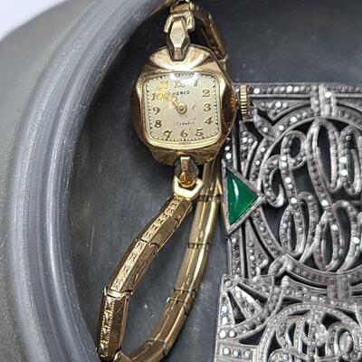 Lot 407: Antique Metal Music/Jewelry Box and More