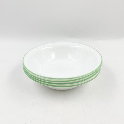 CORELLE BY CORNING â€œMY GARDENâ€ 7â€ BOWLS (4)