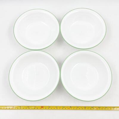 CORELLE BY CORNING â€œMY GARDENâ€ 7â€ BOWLS (4)