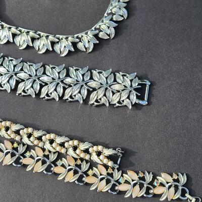 Lot 432: Vintage Coro "Chunky"  Necklace Set and More