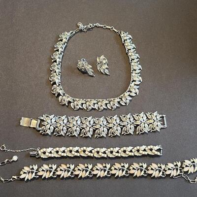 Lot 432: Vintage Coro "Chunky"  Necklace Set and More