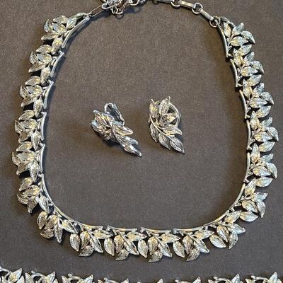 Lot 432: Vintage Coro "Chunky"  Necklace Set and More