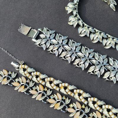 Lot 432: Vintage Coro "Chunky"  Necklace Set and More