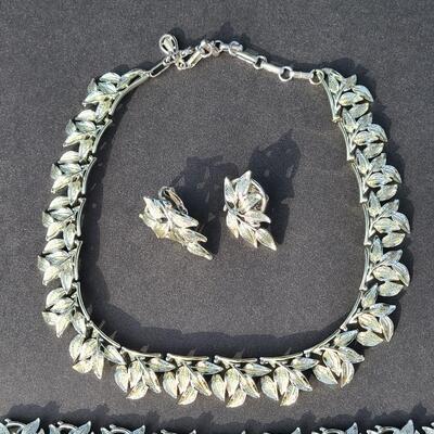 Lot 432: Vintage Coro "Chunky"  Necklace Set and More