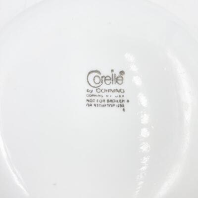 CORELLE BY CORNING WHITE 5â€ BOWLS (9)