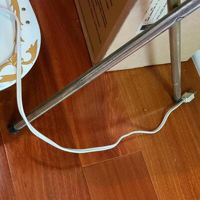 Lot 505: Vintage MCM Kitchen Lot: Metal Serving Trays, Coffee Maker, Chrome Blender and More