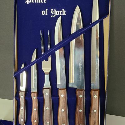 Lot 427: Prince of York Stainless Steel Knife/Cutlery Set