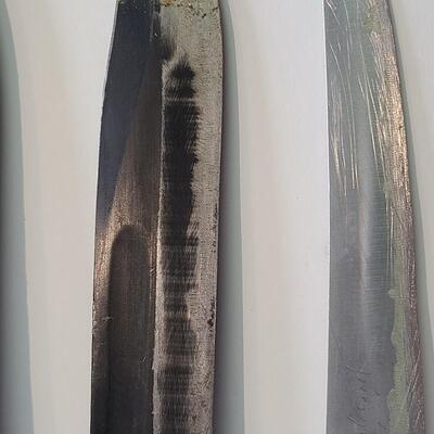 Lot 422; Large Vintage J. Marttini Filet Knife & Hunting Knife