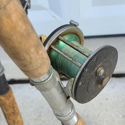 Lot 420: Vintage Fishing Rods and Reels