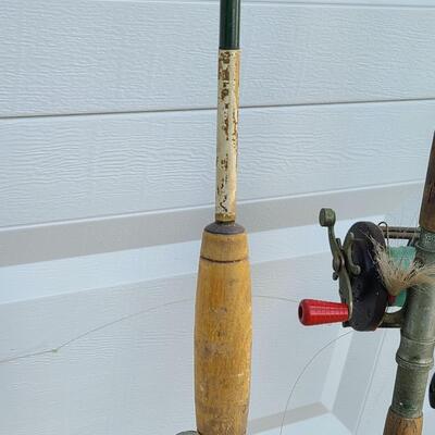 Lot 420: Vintage Fishing Rods and Reels