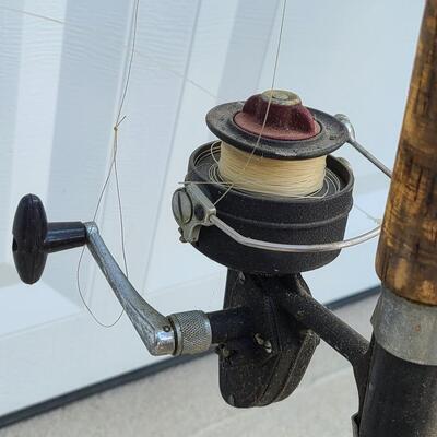 Lot 420: Vintage Fishing Rods and Reels