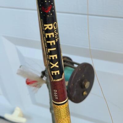 Lot 420: Vintage Fishing Rods and Reels