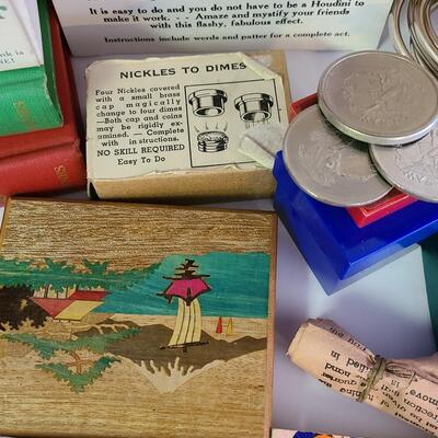 Lot 415: Large Lot of Vintage Magic Tricks and Sets (Adams' Collectibles Sets in Boxes)