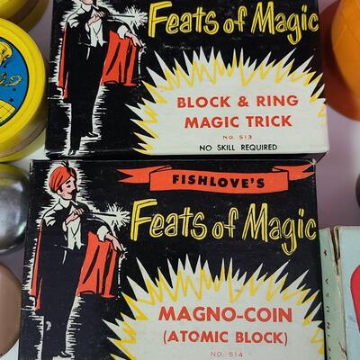 Lot 415: Large Lot of Vintage Magic Tricks and Sets (Adams' Collectibles Sets in Boxes)