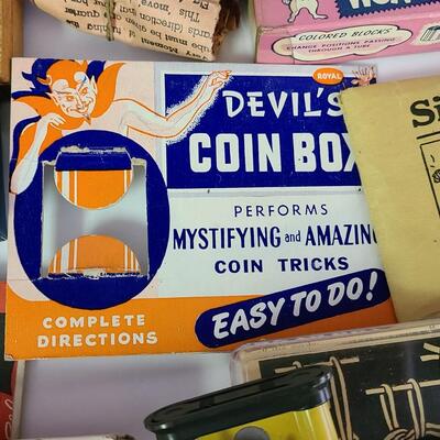 Lot 415: Large Lot of Vintage Magic Tricks and Sets (Adams' Collectibles Sets in Boxes)