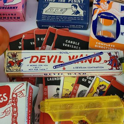 Lot 415: Large Lot of Vintage Magic Tricks and Sets (Adams' Collectibles Sets in Boxes)