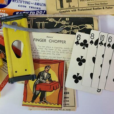 Lot 415: Large Lot of Vintage Magic Tricks and Sets (Adams' Collectibles Sets in Boxes)