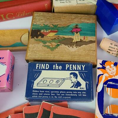 Lot 415: Large Lot of Vintage Magic Tricks and Sets (Adams' Collectibles Sets in Boxes)