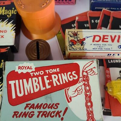 Lot 415: Large Lot of Vintage Magic Tricks and Sets (Adams' Collectibles Sets in Boxes)