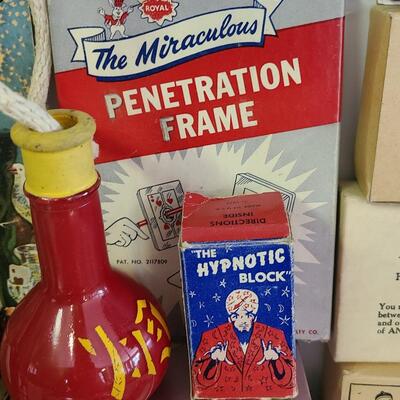 Lot 415: Large Lot of Vintage Magic Tricks and Sets (Adams' Collectibles Sets in Boxes)