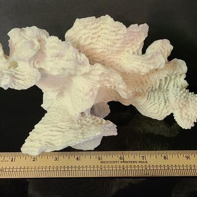 Lot 370: Large Metal (Bronze) Koi Fish, and Coral Decor