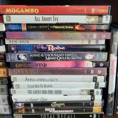 Lot 339: Large DVD Lot: Aliens 1-3, Predator, Teminator 1-3, Star Trek and More!