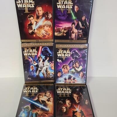 Lot 338: Star Wars DVD Lot
