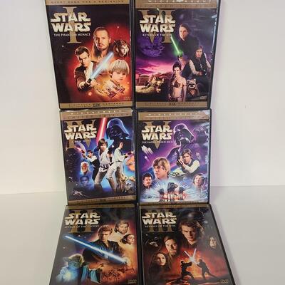 Lot 338: Star Wars DVD Lot