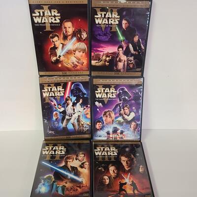 Lot 338: Star Wars DVD Lot