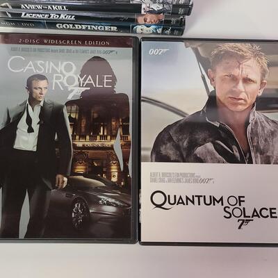 Lot 337: Bond/007 DVD Lot