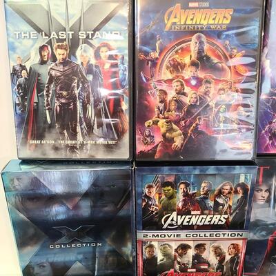 Lot 336: Marvel Series DVD Lot (Avengers, Spider-Man, Iron Man, Guardians and More)