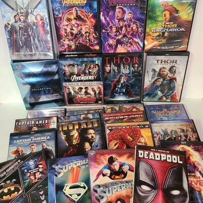 Lot 336: Marvel Series DVD Lot (Avengers, Spider-Man, Iron Man, Guardians and More)