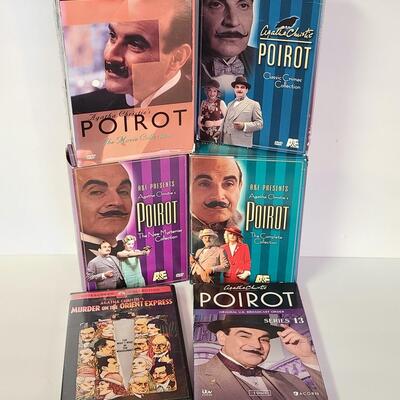 Lot 335: Agatha Christie's Poirot DVD Sets