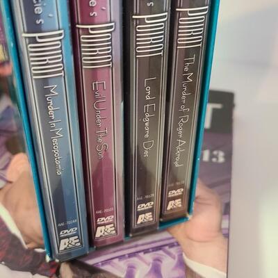 Lot 335: Agatha Christie's Poirot DVD Sets