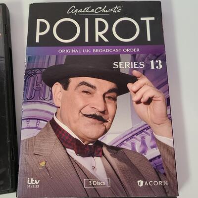 Lot 335: Agatha Christie's Poirot DVD Sets