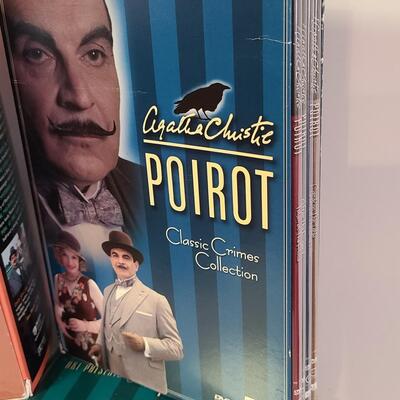 Lot 335: Agatha Christie's Poirot DVD Sets