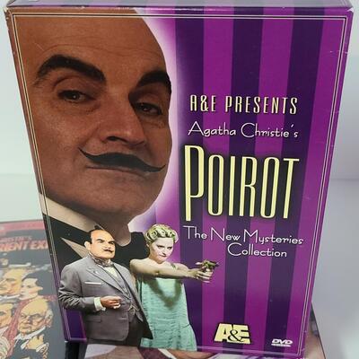 Lot 335: Agatha Christie's Poirot DVD Sets