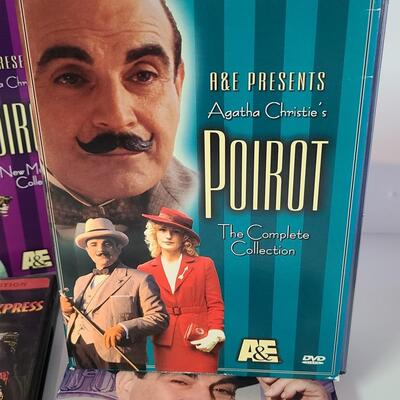 Lot 335: Agatha Christie's Poirot DVD Sets