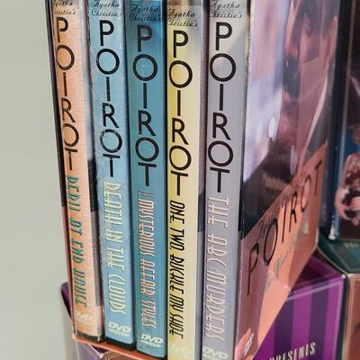 Lot 335: Agatha Christie's Poirot DVD Sets