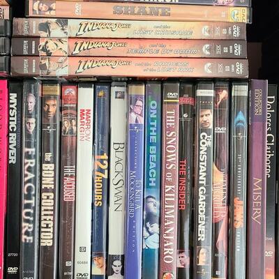 Lot 333: DVD Lot: Matrix Sets, Lord of the Rings, Bourne Sets, Mission Impossibles and More