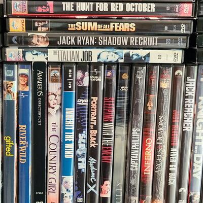 Lot 333: DVD Lot: Matrix Sets, Lord of the Rings, Bourne Sets, Mission Impossibles and More