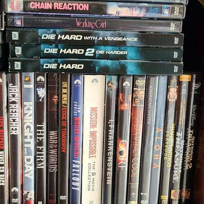 Lot 333: DVD Lot: Matrix Sets, Lord of the Rings, Bourne Sets, Mission Impossibles and More