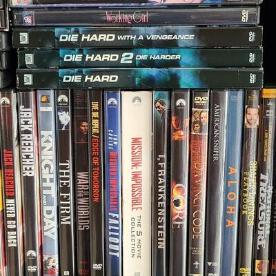 Lot 333: DVD Lot: Matrix Sets, Lord of the Rings, Bourne Sets, Mission Impossibles and More