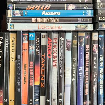 Lot 333: DVD Lot: Matrix Sets, Lord of the Rings, Bourne Sets, Mission Impossibles and More