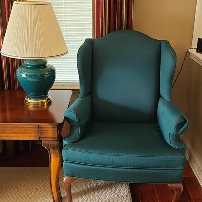Lot 319: Evergreen Sherrill Accent Chair