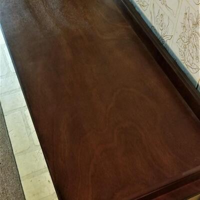 Lot #315  Bed Bench - padded seat, storage below